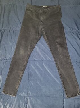 Levi's 311 Black Skinny Jeans Sz 14/32